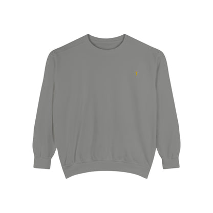 Embroidered Minimalist Crewneck Sweatshirt
