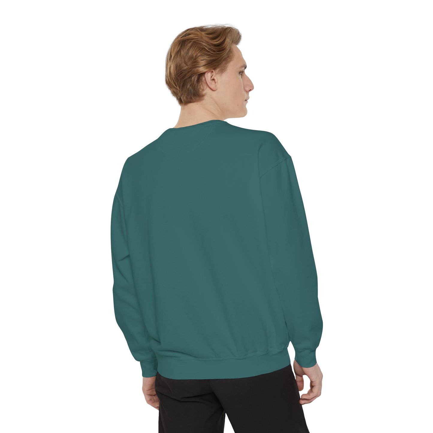 Embroidered Minimalist Crewneck Sweatshirt