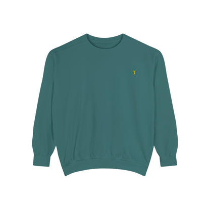 Embroidered Minimalist Crewneck Sweatshirt