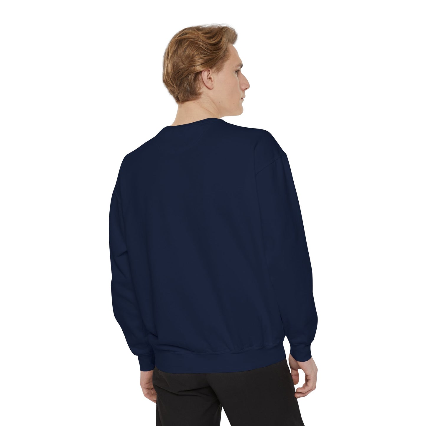 Embroidered Minimalist Crewneck Sweatshirt