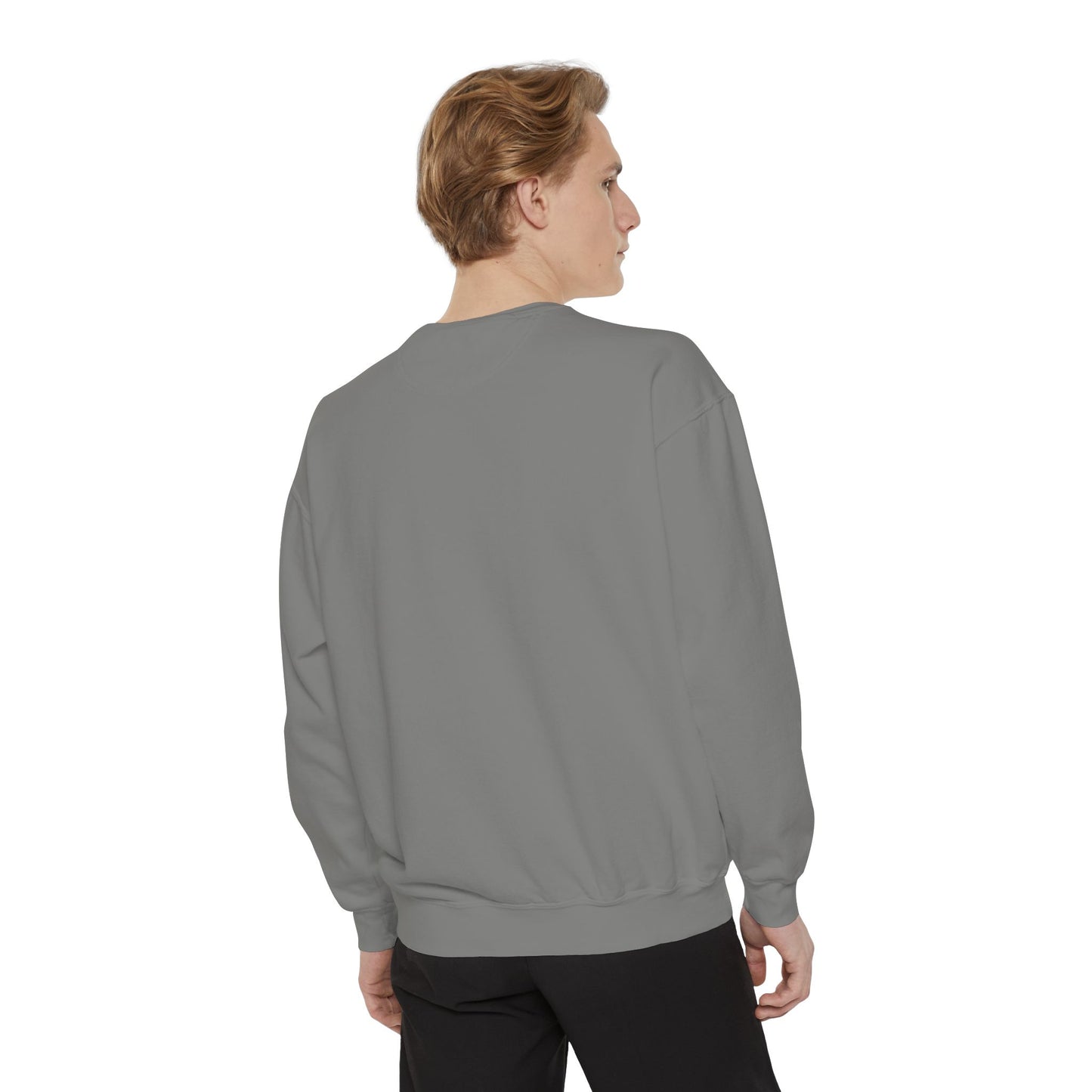 Embroidered Minimalist Crewneck Sweatshirt