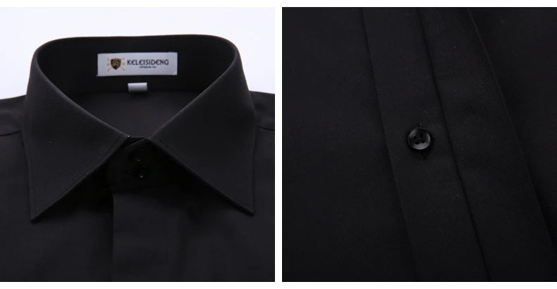 Camisa Social Masculina com Punho Francês