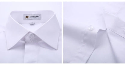 Camisa Social Masculina com Punho Francês