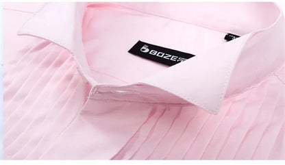 Camisa Masculina de Smoking punho Francês