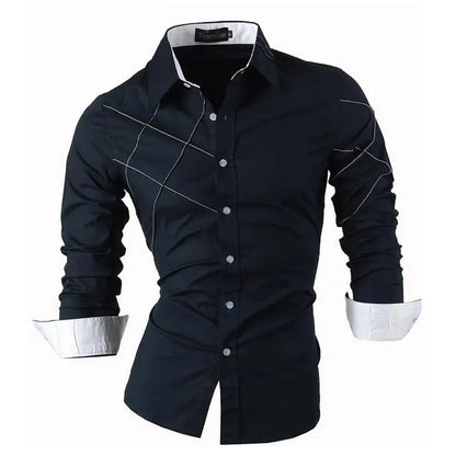 camisas masculinas camisa casual novo estilo