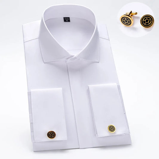 Camisa colarinho Windsor Francês