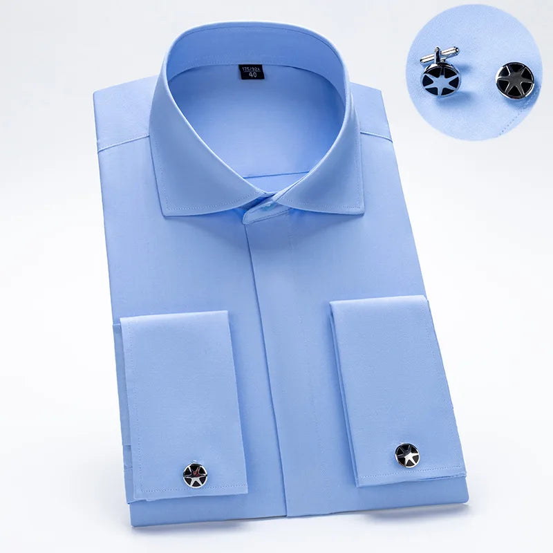 Camisa colarinho Windsor Francês