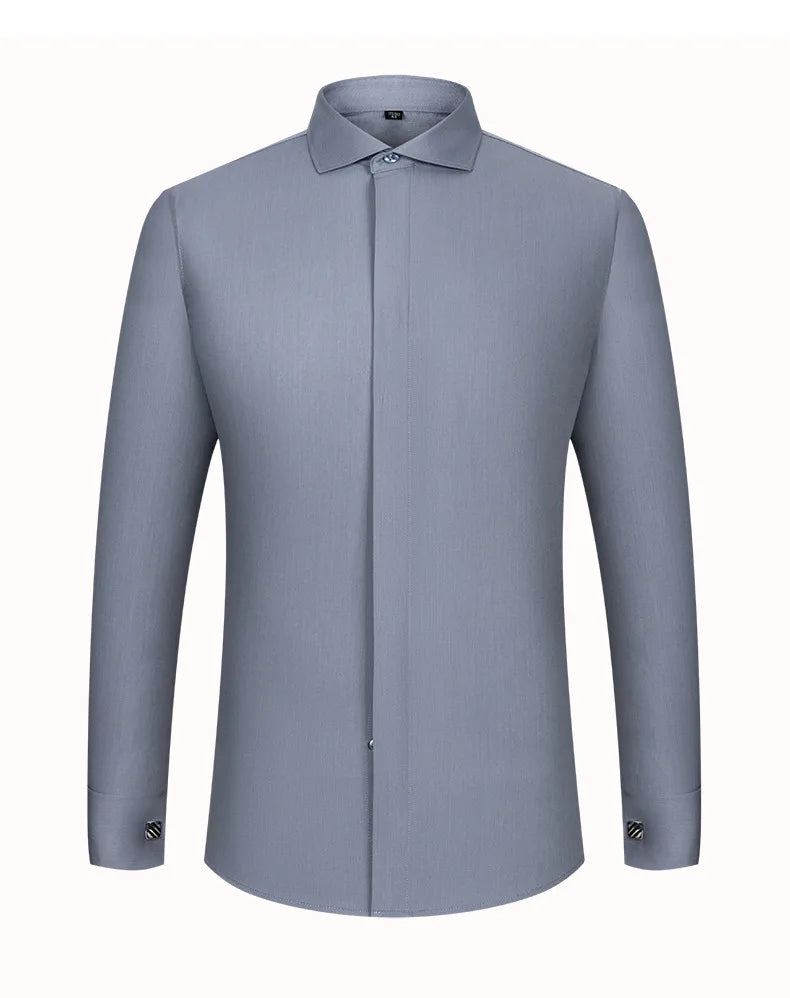 Camisa colarinho Windsor Francês