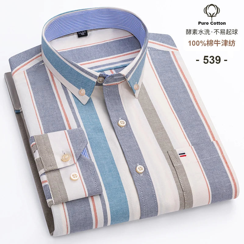 Camisas Social Masculina 100% algodão