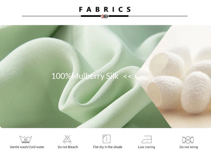 camisas de vestido de seda feminina