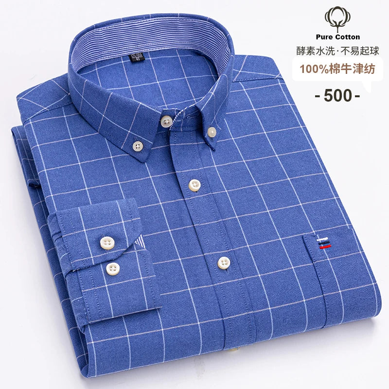 Camisas Social Masculina 100% algodão