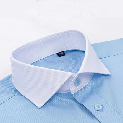 Camisa Social Masculina com Punho Francês