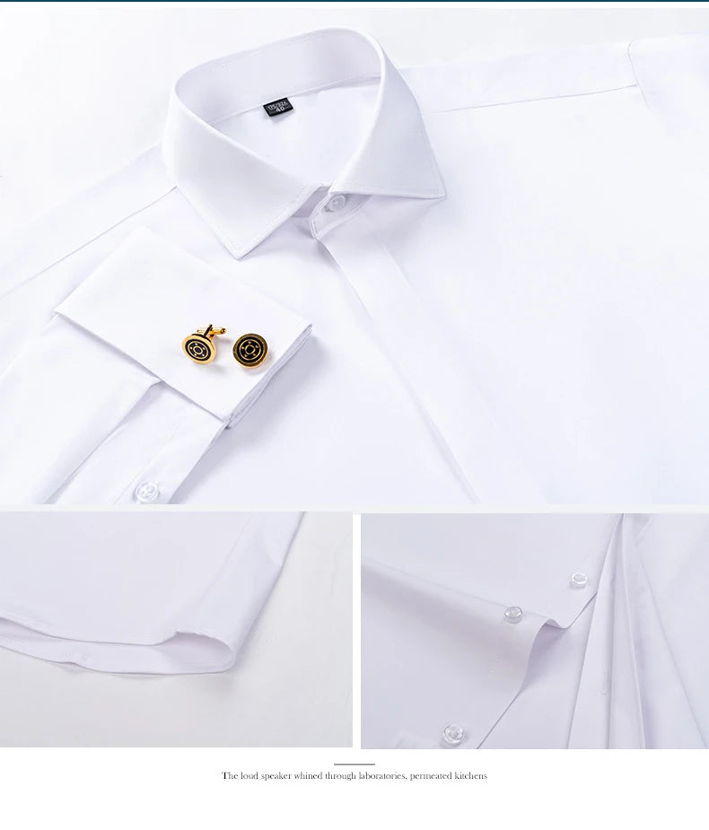 Camisa colarinho Windsor Francês