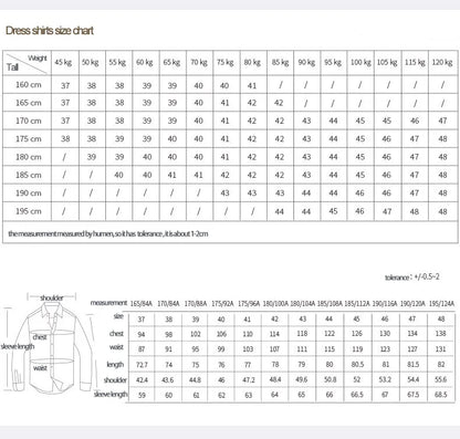 Camisa Social Masculina com Punho Francês
